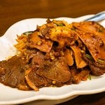 辣香坊 - 2015.1 夫妻肺片（780円）牛すね肉とハチノス和え