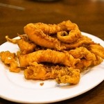 辣香坊 - 2015.1 イカゲソの揚げ（飲み物とセットで590円）