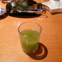 鉄板焼　季流 - リンゴと抹茶のジュース