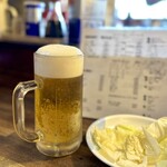 酔笑苑 - 生ビール。