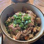 沖繩炭火料理店 Umusannoniwa - 肉盛りじゅーしー