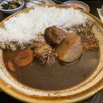 茶房 武蔵野文庫 - カレーセットのカレー
