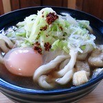 あんめうどん - 月見うどん