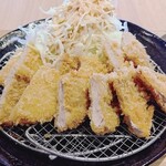 epais - ダブルヘレカツ定食1430円
ごはん大盛160円
合計1590円（2026年4月）