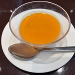 赤坂璃宮 - セットのデザートからマンゴープリン