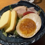 吉翔 - 自家製燻製三種盛り