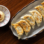 ドライブインたかや - 料理写真:ホルモン餃子