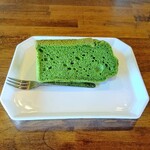 CAFE EGG - 抹茶シフォンケーキ