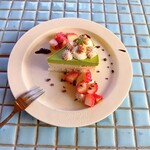 Cafe&Shop Chill Out - 抹茶ときな粉のテリーヌケーキ