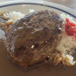 カレー香房 - ハンバーグカレー接写！