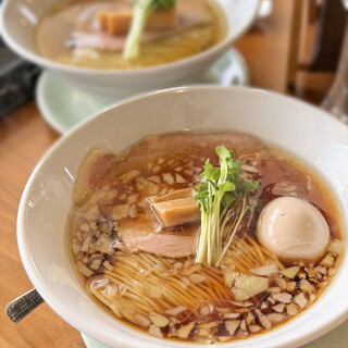 麺処　清水 - 料理写真:中華そば＋味玉