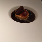 カイノヤ - マスカルポーネのセミフレッドと栗の渋皮煮のアッフォガード