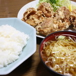 桂林 - 唐揚げ定食＠８００円
