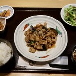 MISO18ヶ月 - 茄子と豚肉の味噌炒め