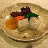 天然うなぎ しま村 - お新香