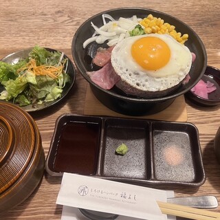 とろけるハンバーグ 福よし_0