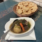 Salaam Curry - マトンロッシュ＋タンドールロティ