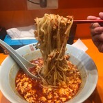 元祖 ニュータンタンメン本舗 - 麺リフトしたがる酔っぱらい