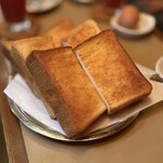 六曜社珈琲店 - ■モーニングサービスセット ￥950 (トースト、3人前)
