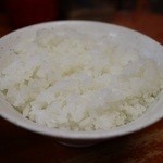 前橋とんこつ 味楽留 - ライス