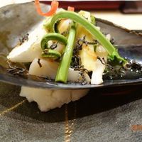 銀座 よし澤 - タイラギと春野菜のサラダ仕立て