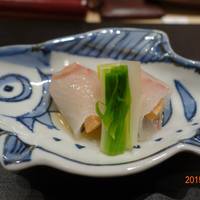 銀座 よし澤 - 平目のアンキモと子持ち昆布巻き