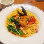 ジョリーパスタ - 料理写真:ウニのアーリオオーリオ