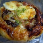吉野商店  - 照り焼きチキンとゆで卵のピッツァ