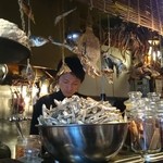 龍馬軒 - 食材を装飾品としてもうまく利用している