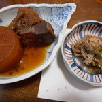 ・・・ - ブリ大根とタラコ和え