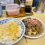 牛丼専門サンボ - TKGにしてから食べる