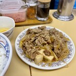 牛丼専門サンボ - 牛皿