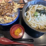 得得うどん - かき揚げとうどん
