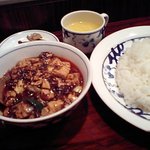中国名菜 陳麻婆豆腐 - 陳麻婆豆腐セット＠陳麻婆豆腐お台場店