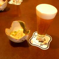 人形町今半 本店 - ビールとつまみ