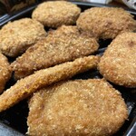 ひょうたん - ハムカツは薄い、でも安い
