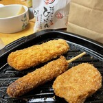 ひょうたん - 今日はフランクフルトもいただきました
