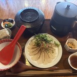 伊予鯛茶漬け 幸多 - 炙り鯛茶漬け