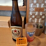 ソルヌン - 瓶ビールは栓あり
