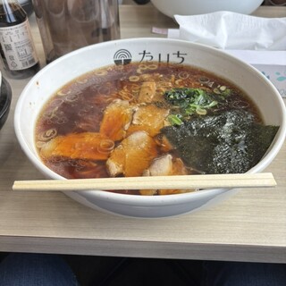 たいち - 料理写真:正油ラーメン大盛、1,150円。