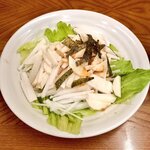 みゆき食堂 - 大根とヤマイモのサラダ。
