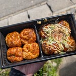 はげたこ - ハーフ＆ハーフ（理想のたこ焼き、ソース）