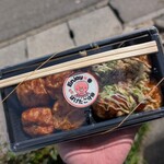 はげたこ - ハーフ＆ハーフ（理想のたこ焼き、ソース）