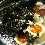 らーめん 祭 - ★2015・2末　再訪　岩のりラーメン+味玉+チャーシュー　1000円