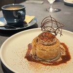 カンサトゥール - デザート(北海道産マスカルポーネのティラミスパイ)