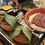炭焼うな重とまぜそば 一二三 - 