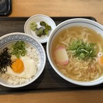 ウエスト - 料理写真:山かけ丼セット　玉子トッピング