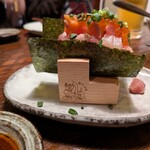 炭火焼きと創作酒肴 粋 - 手巻き寿司 ミックス