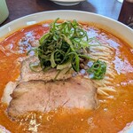 麺庵ちとせ - 担々麺近景。
