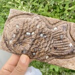米乃家 - 料理写真:パイたい焼き（チョコ生地＆カスタード）